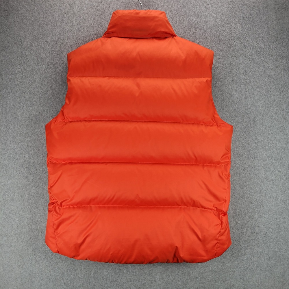 RLX Ralph Lauren Puffer Vest Mens L Orange Down Filled‎ Ripstop Quilted 6535 - Picture 10 of 13
